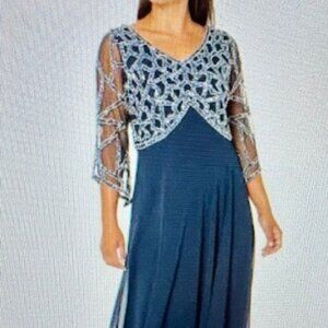 J Kara Sequined Gown/Dress